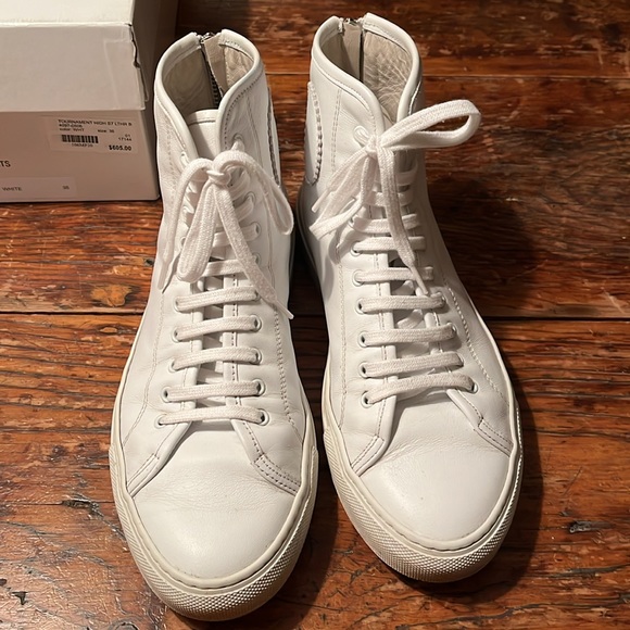 Common Projects leather high top - Picture 2 of 10